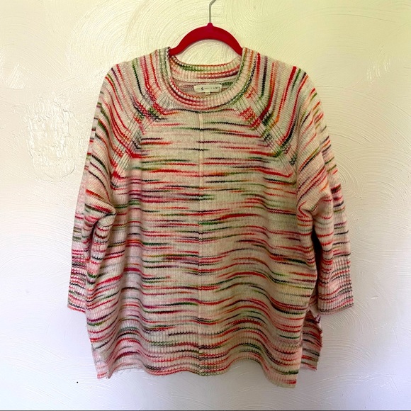 Lou and Grey rainbow striped sweater - Picture 2 of 9